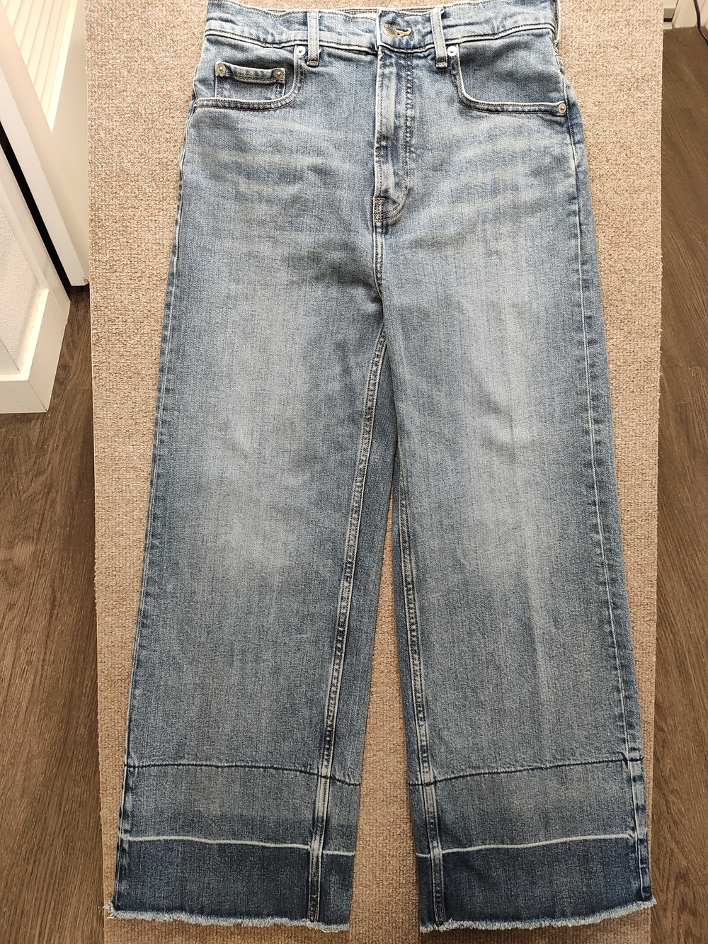 Size 28S - Everlane Light Blue Wide-Leg Women's Jeans- Like New